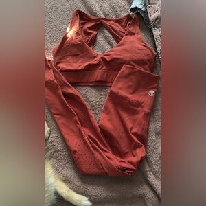 Til You Collapse Sports Bra and Leggings Set